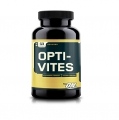 Optimum Nutrition Opti - Vites (60 кап) - - Достаточно одной капсулы в день
- Обеспечивает свыше 50 % потребности организма в 18 витаминах и минералах
- Доступная цена