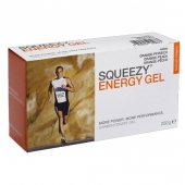 Squeezy ENERGY GEL - Энергетический гель - Squeezy ENERGY GEL - Энергетический гель без кофеина. Служит дополнительным источником энергии и минеральных солей во время занятий спортом. Содержит только самые необходимые ингредиенты. Не содержит искусственных подстластителей, глютена и лактозы.