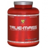 BSN True-Mass (2610 гр) - True-Mass — это гейнер высочайшего качества, который поможет эффективно увеличить количество калорий, потребляемых ежедневно, максимизирует прирост чистой массы и снабдит мышцы необходимыми для роста аминокислотами.